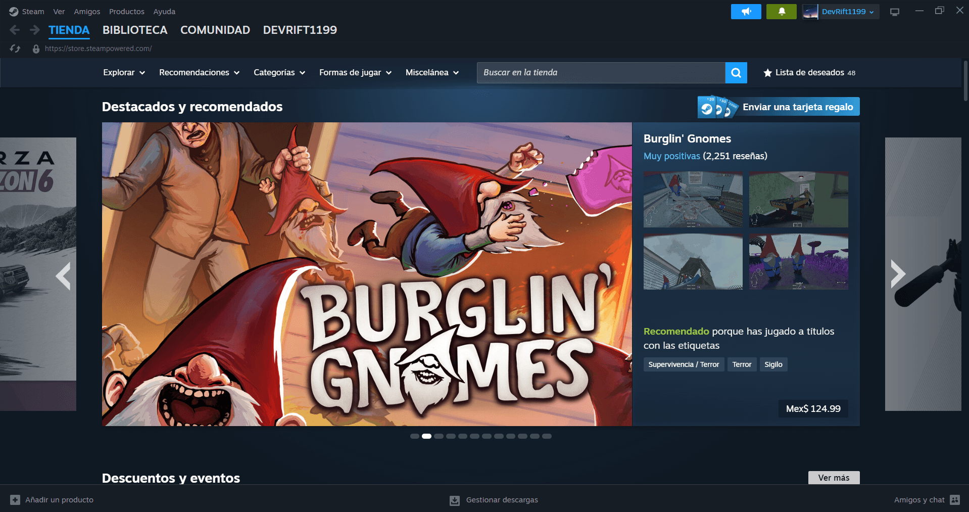 Biblioteca de juegos gratis PC bajos recursos en Steam con títulos ligeros y optimizados para cualquier computadora