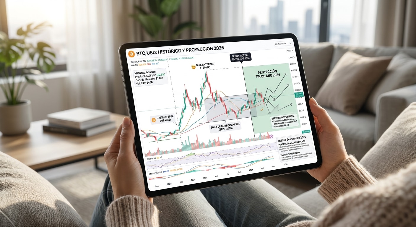 es buena inversion bitcoin 2026 grafico precio